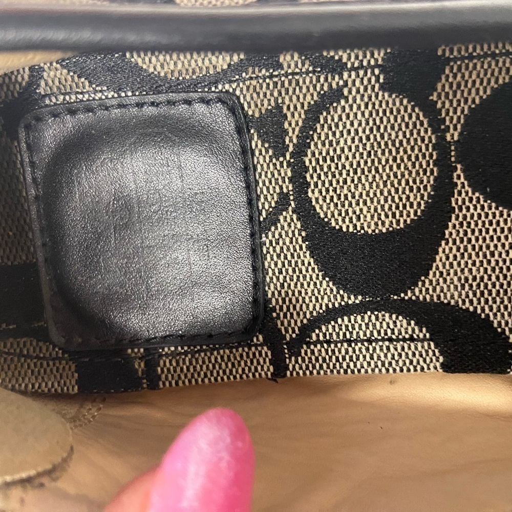 Coach size 8 flats blackJudey Maryjane’s womens $199 - Picture 6 of 7